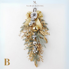Holiday Golden Wreath