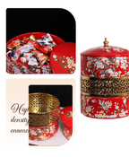Dynasty Blossom Ceramic Storage Box