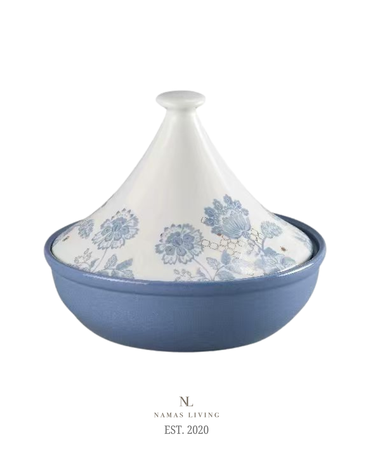 Safi Blue Bowl with Lid