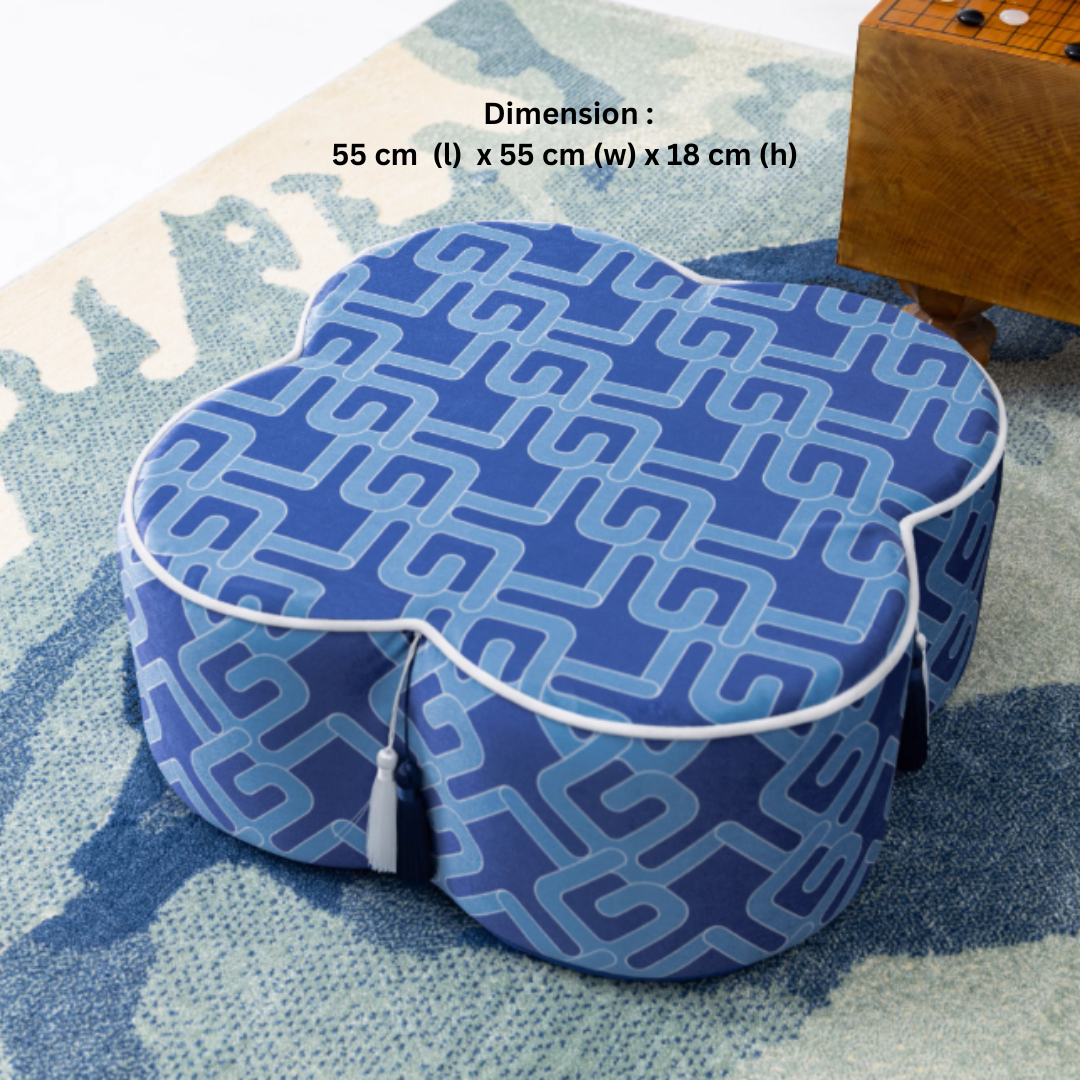 Chinoiserie Decorative Stool Pillows
