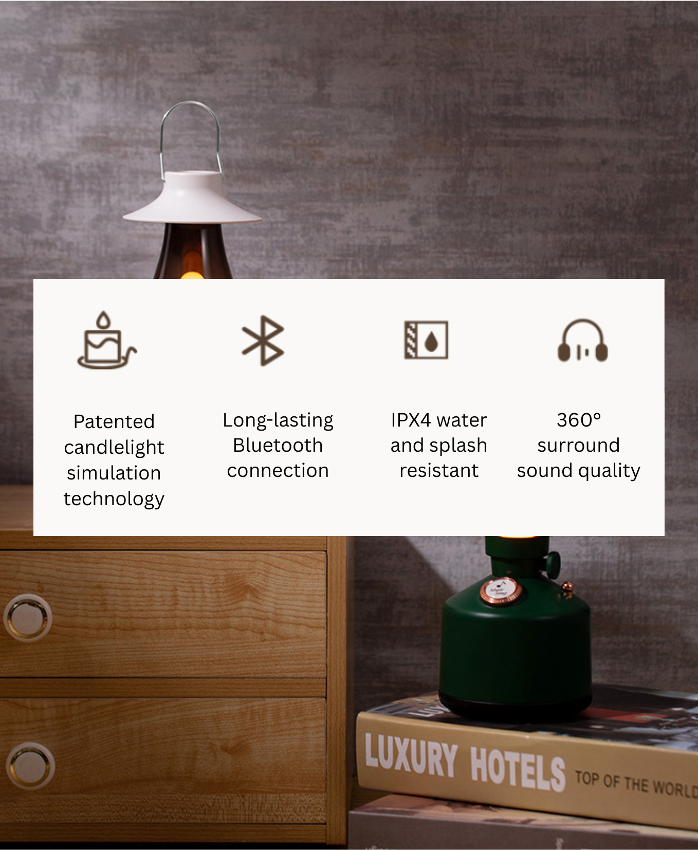 GIFTING INSPIRATION - Lantern Bluetooth Speaker Light