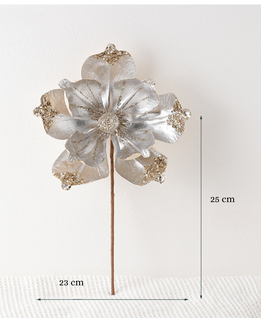 Sparkling Christmas Blossom Ornament