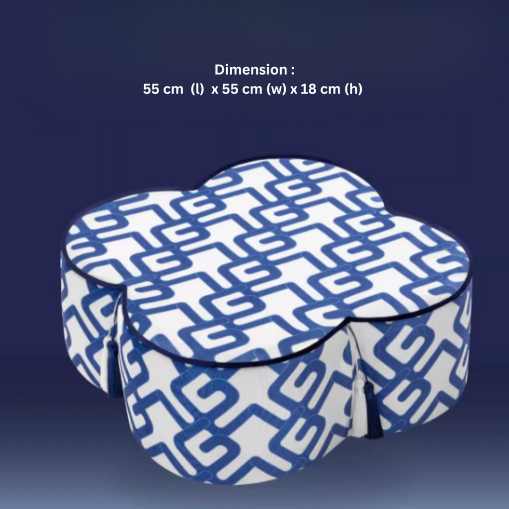 Chinoiserie Decorative Stool Pillows