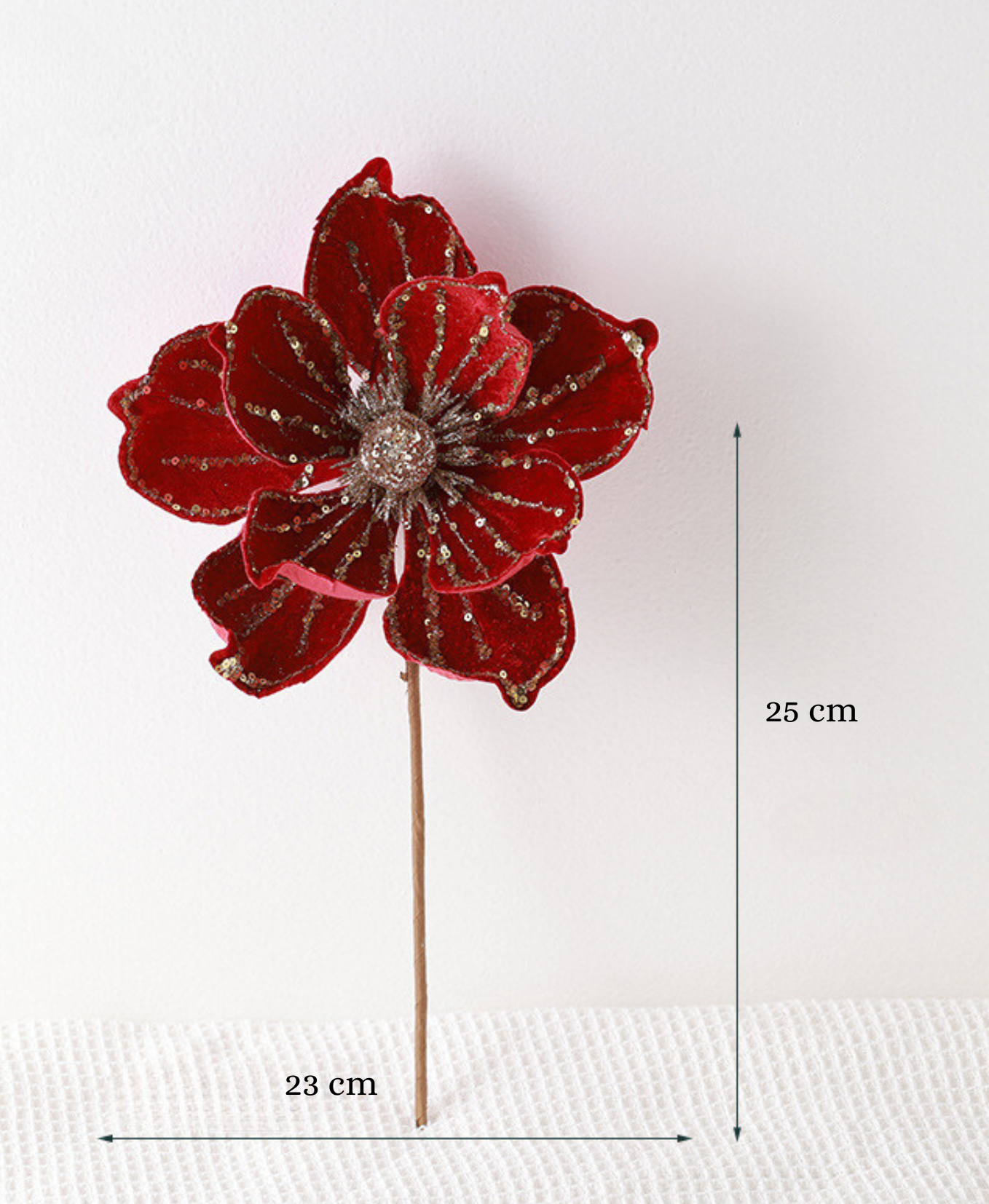 Sparkling Christmas Blossom Ornament