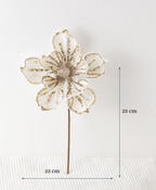 Sparkling Christmas Blossom Ornament