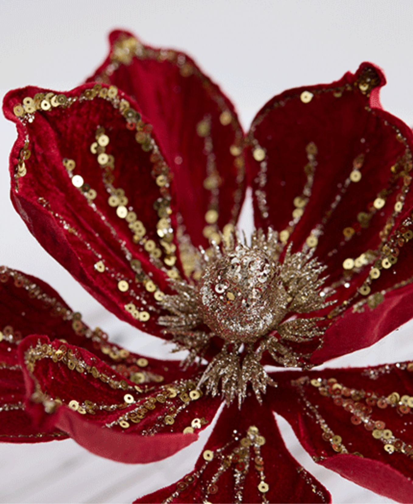 Sparkling Christmas Blossom Ornament