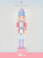 Pastel Nutcracker Holiday Ornament and Decoration