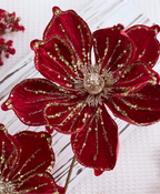 Sparkling Christmas Blossom Ornament