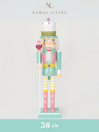 Pastel Nutcracker Holiday Ornament and Decoration