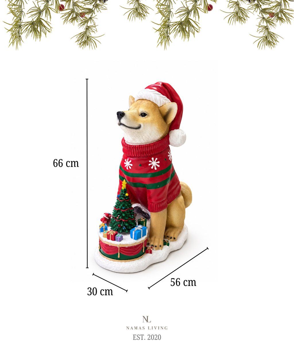 Holiday Puppy Musical Display