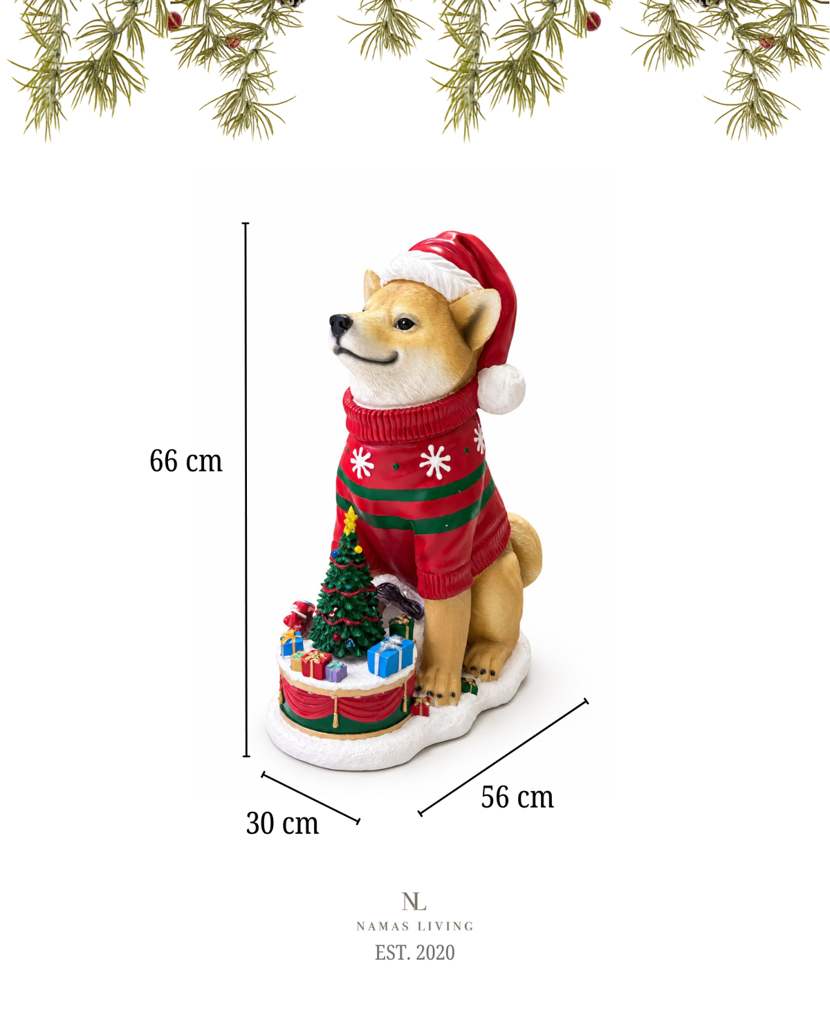 Holiday Puppy Musical Display