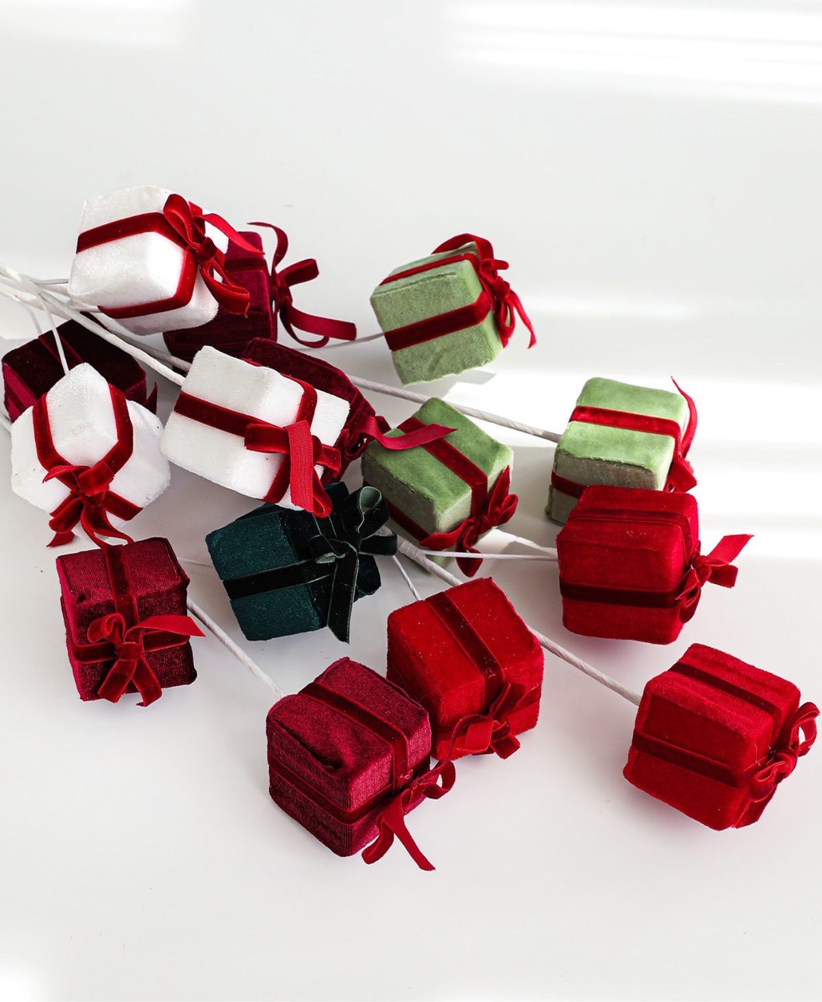 Mini Gift Box Pick Decoration