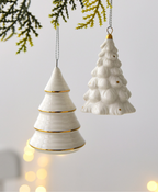 Christmas Spruce Ceramic Ornament