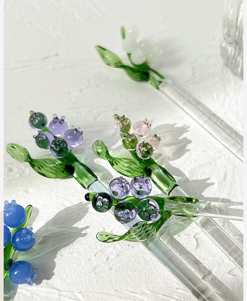 GIFTING INSPIRATION - Lily Glass Dessert Spoon