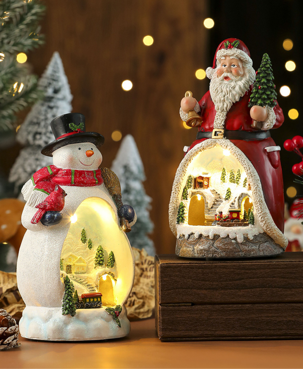 Whimsy Winterland Light-Up Figurine