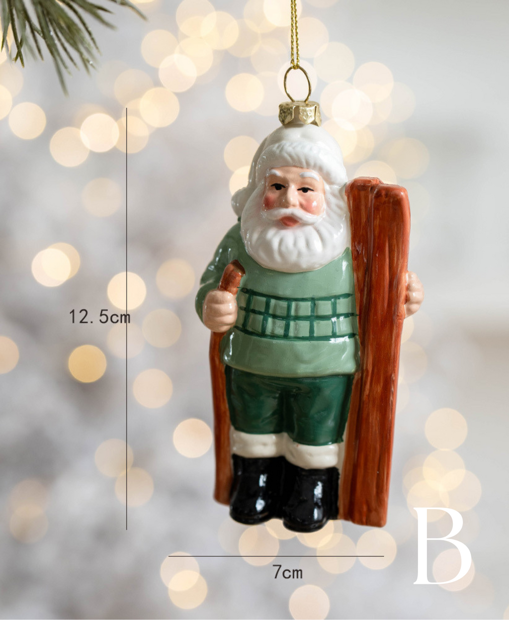 Charming Pastel Retro Ornament