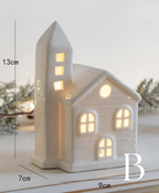 Christmas Decoration Ceramic Miniature House