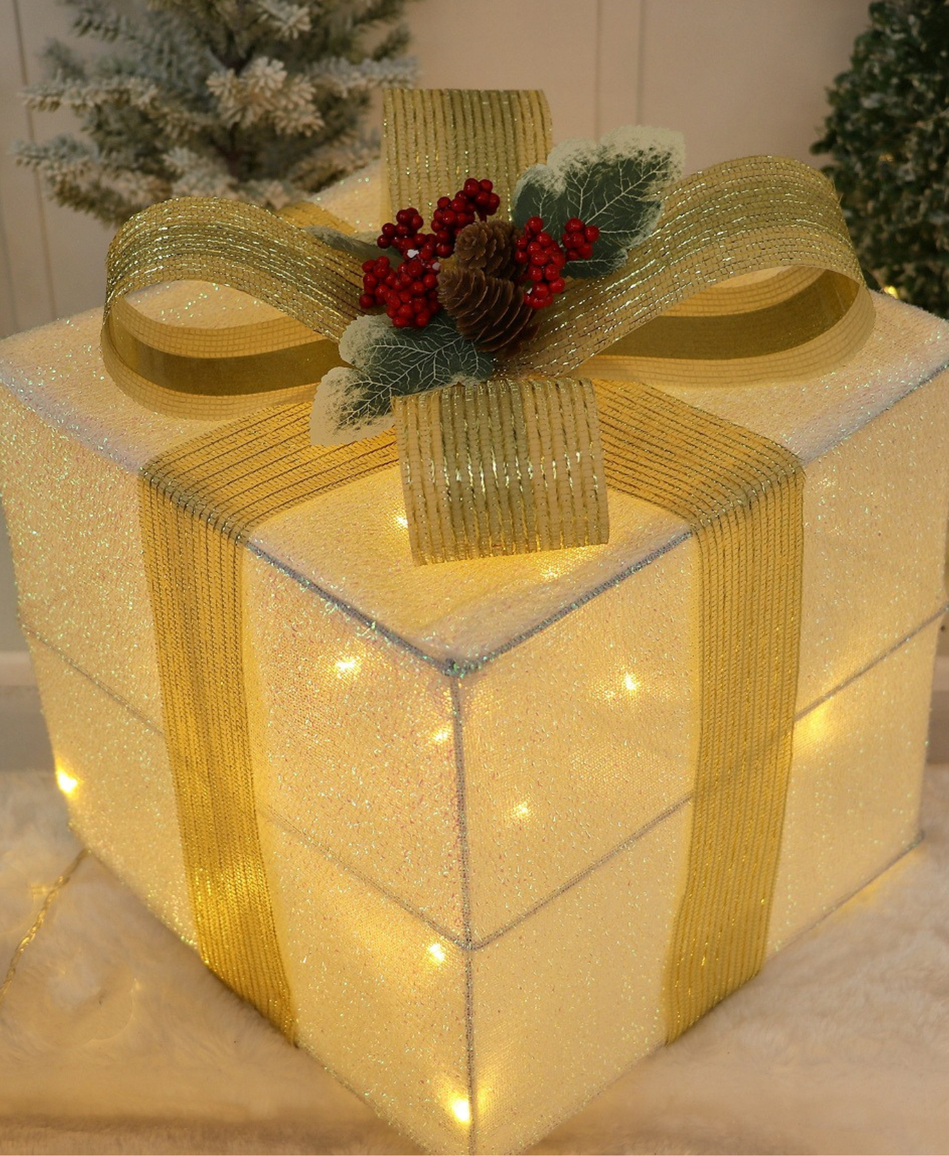 Magical Christmas Tree Gift Box Decoration