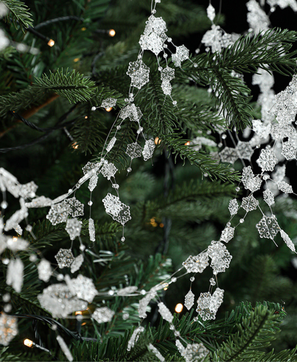 Pearl Crystal Holiday Ornament