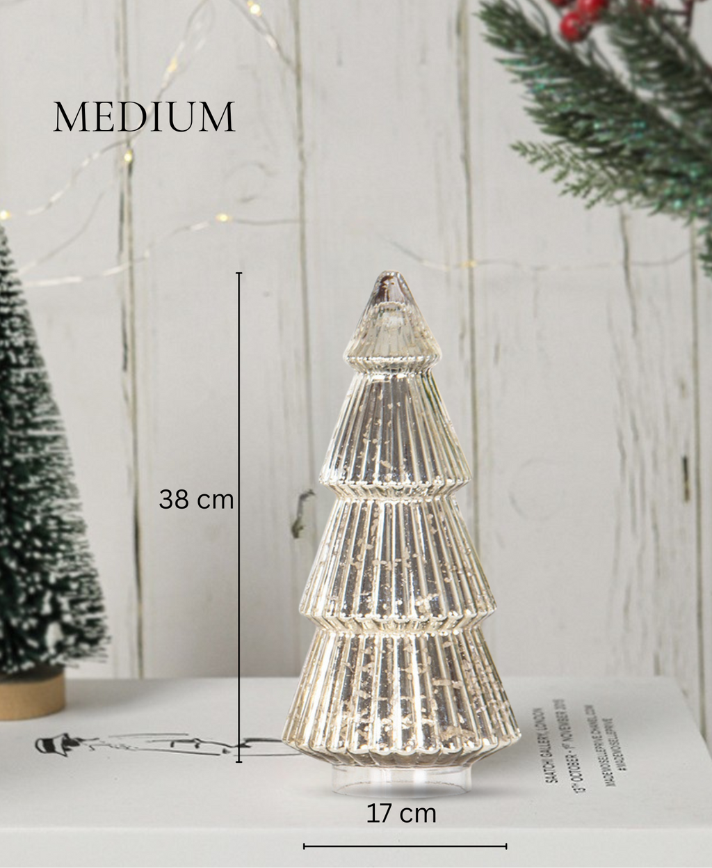 Radiance Glass Christmas Tree Light