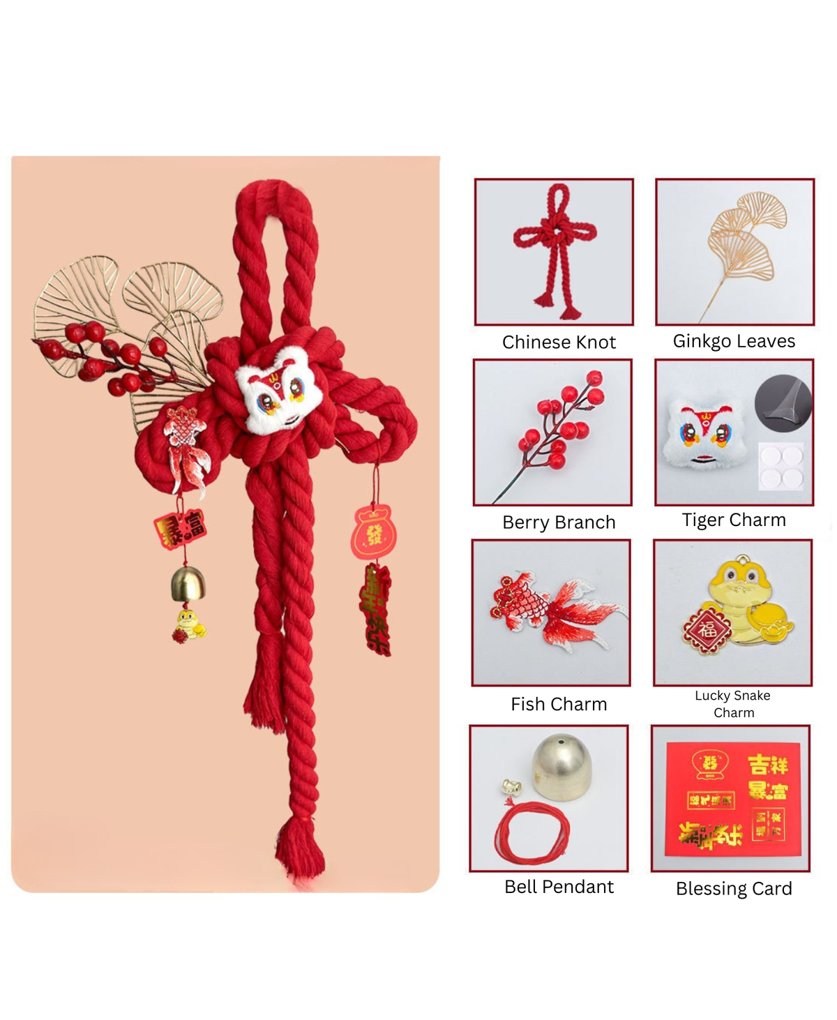 Fortune Chinese Knot Hanging Decor
