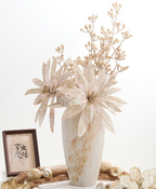 White Christmas Flower Ornament