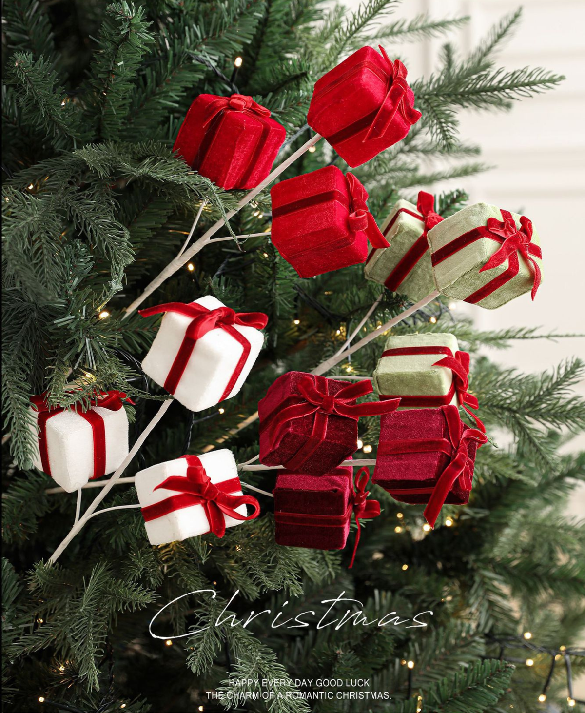 Mini Gift Box Pick Decoration