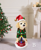 Holiday Puppy Musical Display