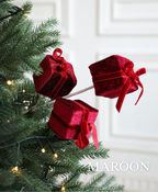 Mini Gift Box Pick Decoration