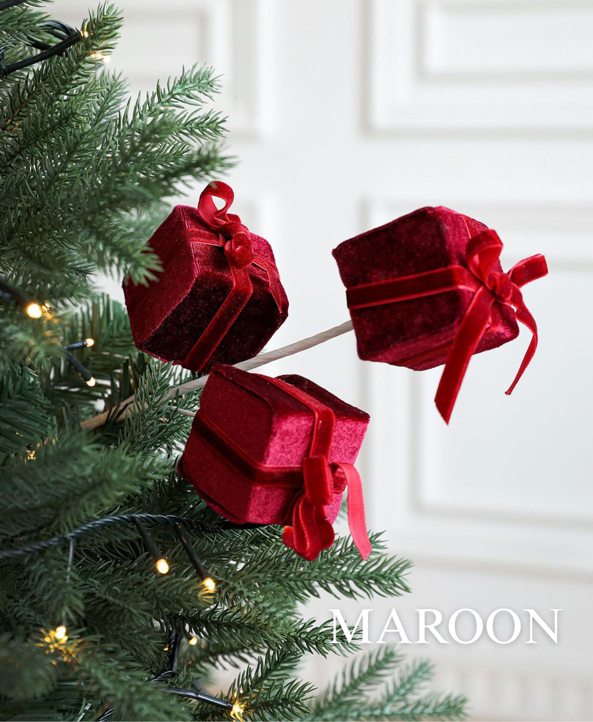 Mini Gift Box Pick Decoration