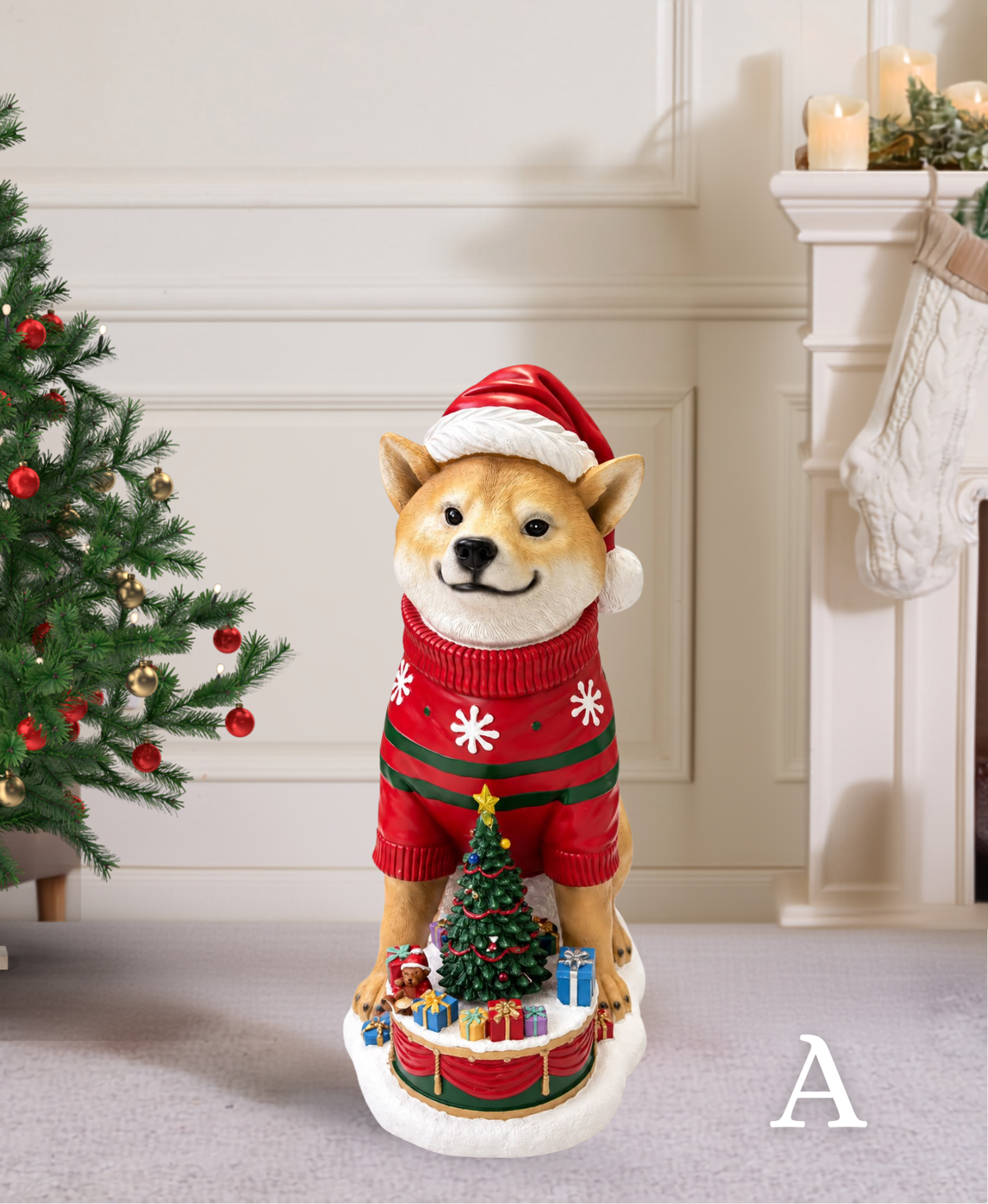 Holiday Puppy Musical Display