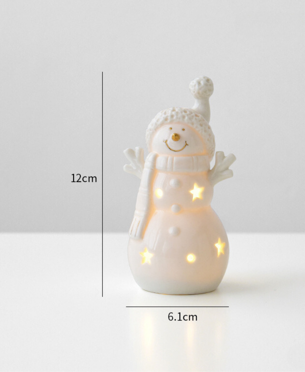 LED Christmas Magical Ceramic Display