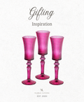GIFTING INSPIRATION - Magenta Drinking Goblet
