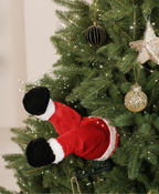 Santa’s Wiggle Legs Christmas Tree Decor