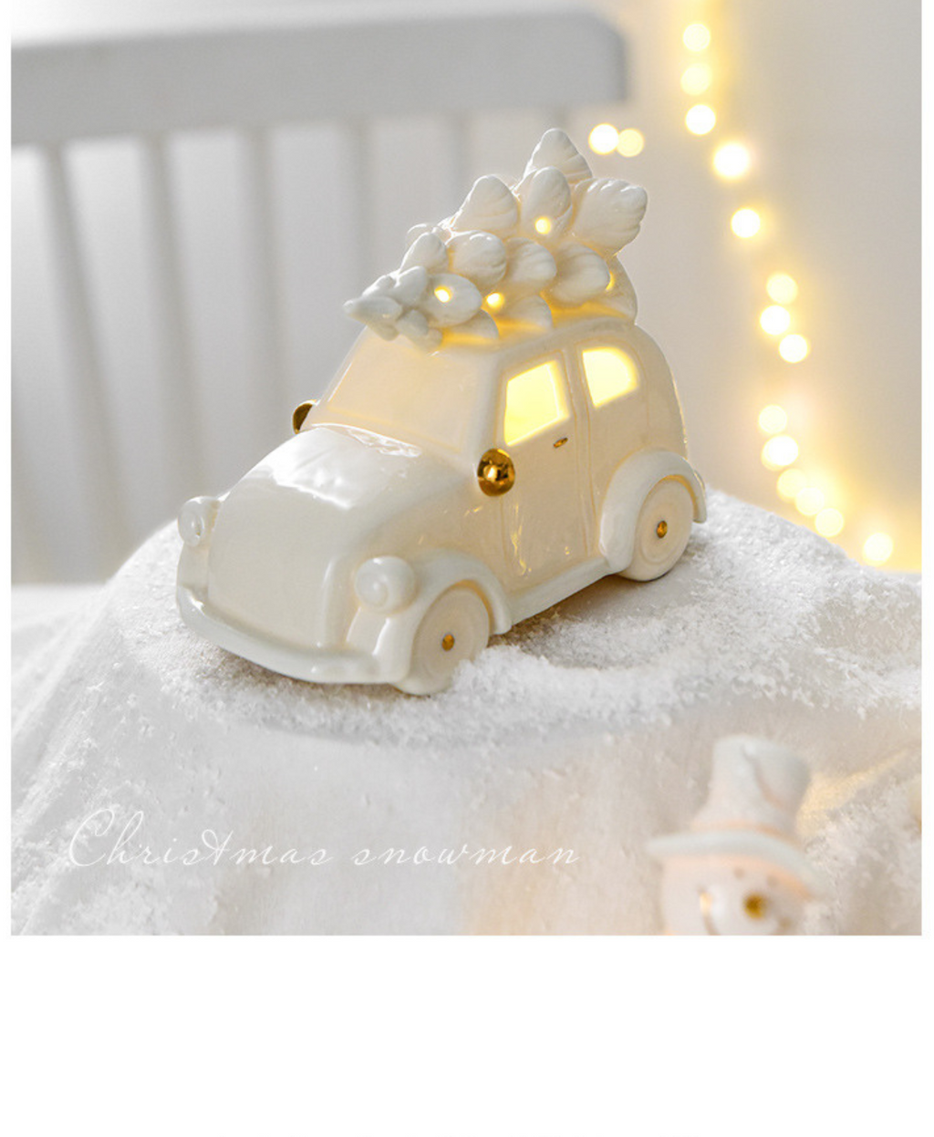 LED Christmas Magical Ceramic Display