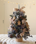Blueberry Lighted Mini Christmas Tree
