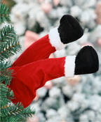 Santa’s Wiggle Legs Christmas Tree Decor