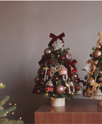 Rosewood Christmas Tree with Lights