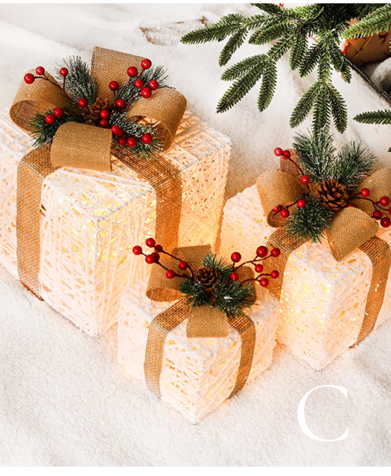 Magical Christmas Tree Gift Box Decoration