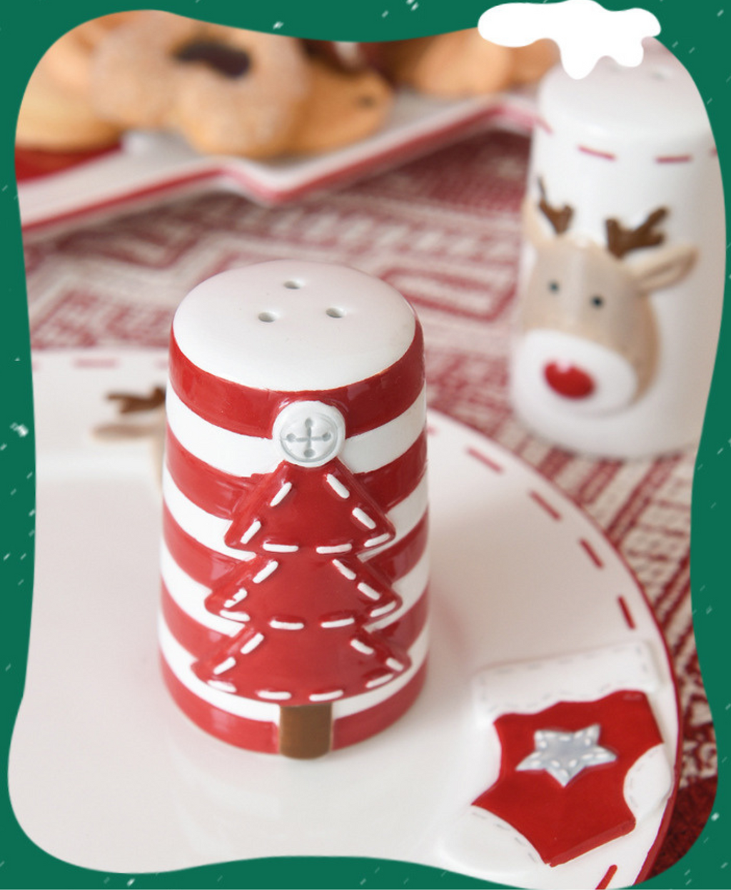 Reindeer Pines Salt & Pepper Set