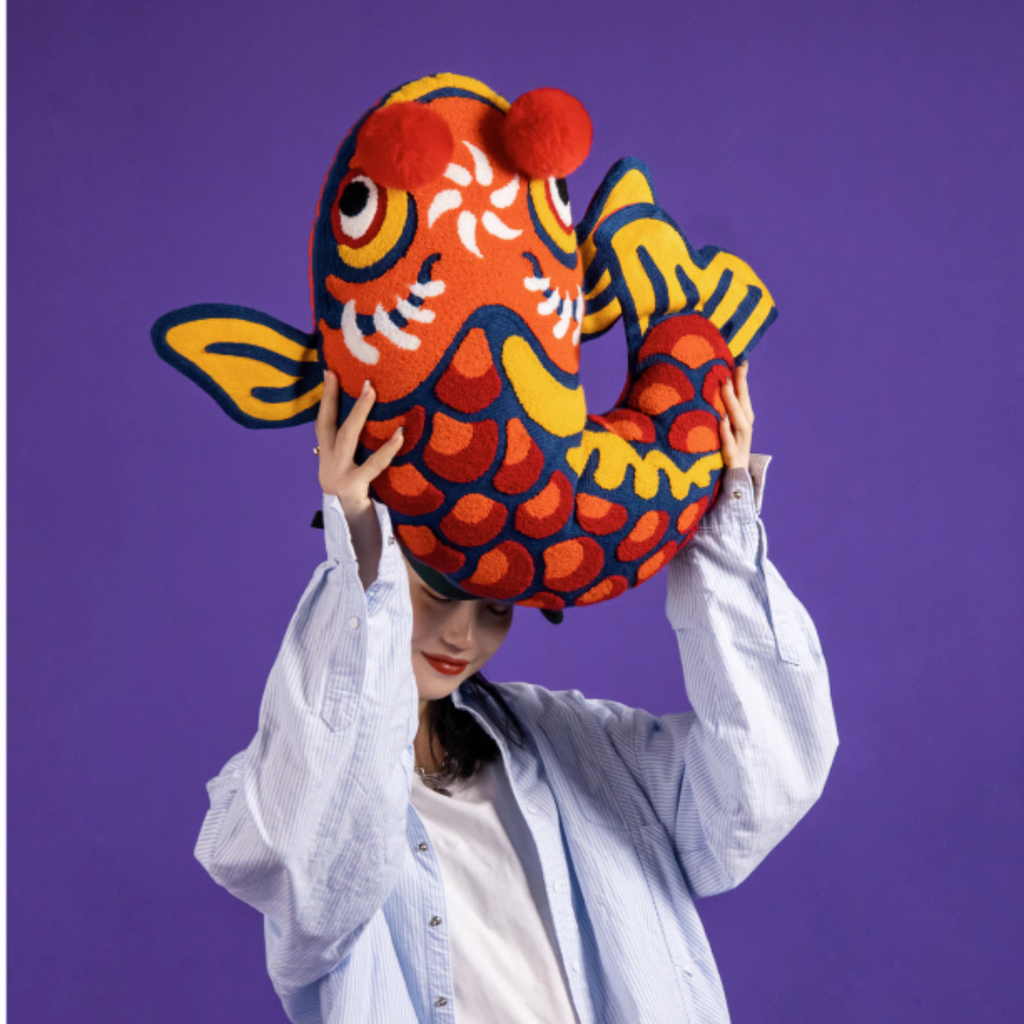 Lucky Koi Pillow - Chinese New Year Gift 2026
