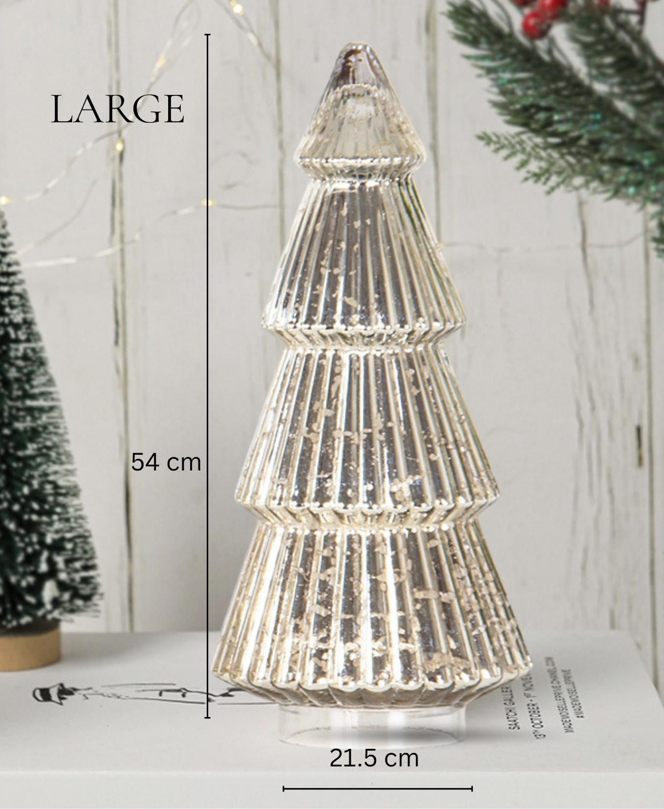 Radiance Glass Christmas Tree Light