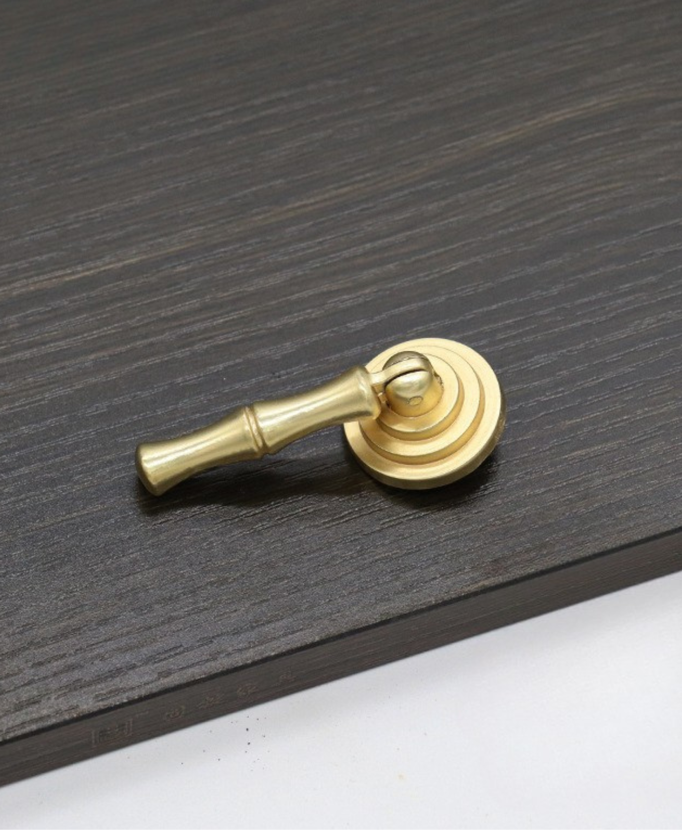 Gold Bamboo Cabinet Drawer Knob