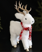 White Elk Doll Christmas Decoration