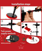 Santa’s Wiggle Legs Christmas Tree Decor