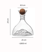 GIFTING INSPIRATION - Glacier Crest Crystal Decanter