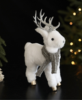 White Elk Doll Christmas Decoration