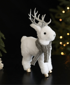 White Elk Doll Christmas Decoration