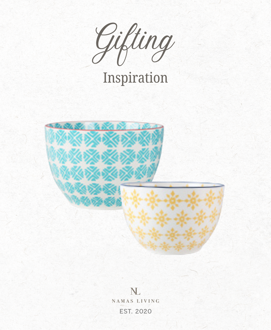 GIFTING INSPIRATION - Chiharu Bowl