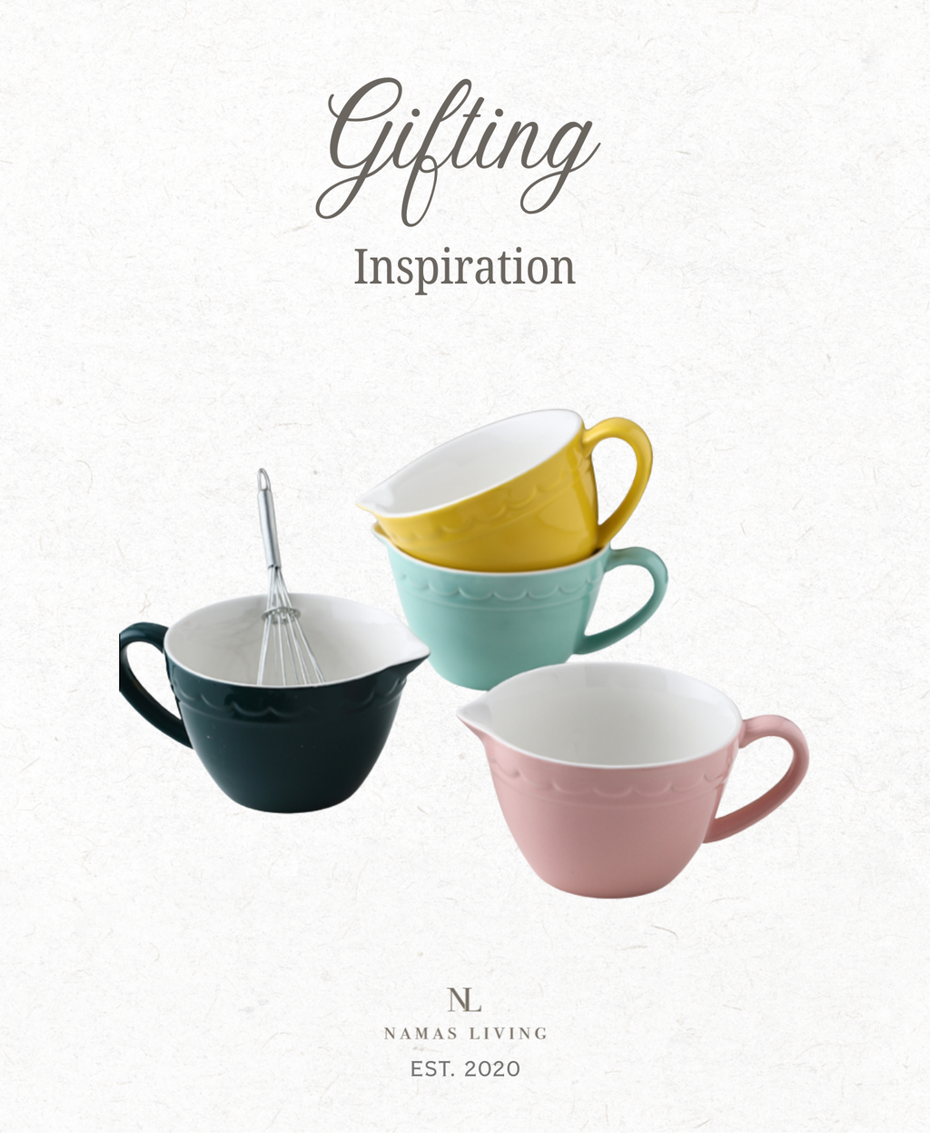 GIFTING INSPIRATION - Baking and Cooking Mixing Bowls - Medium